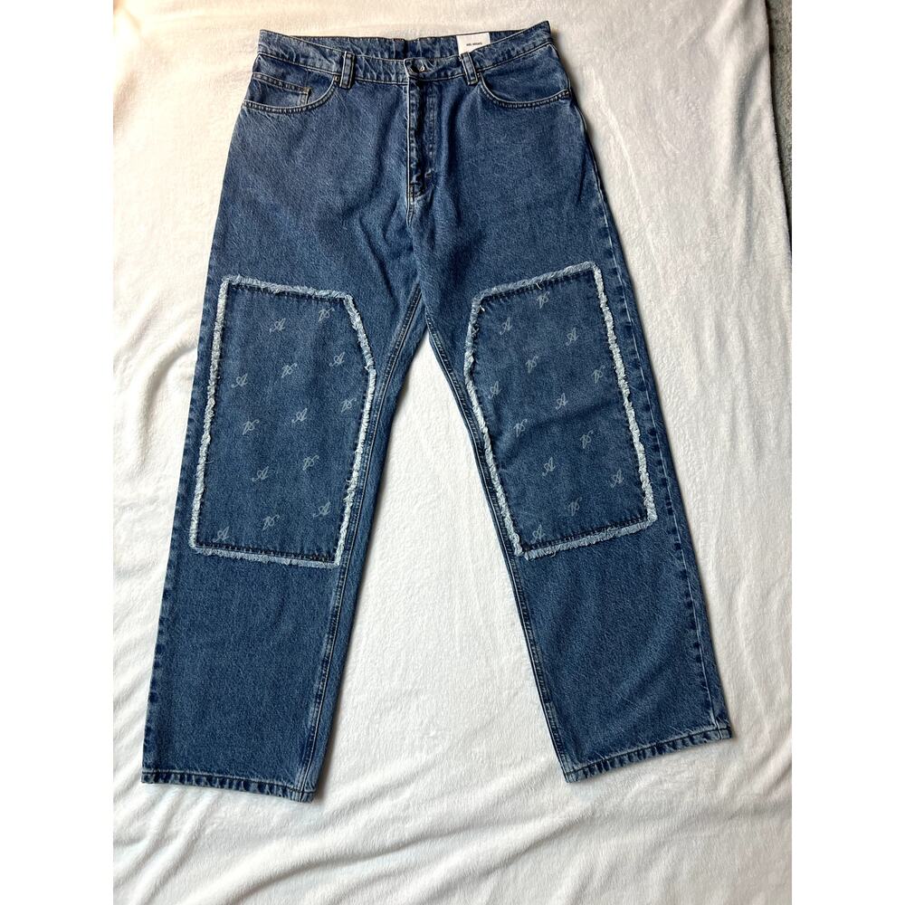 Axel Arigato Blue Straight Men Jeans